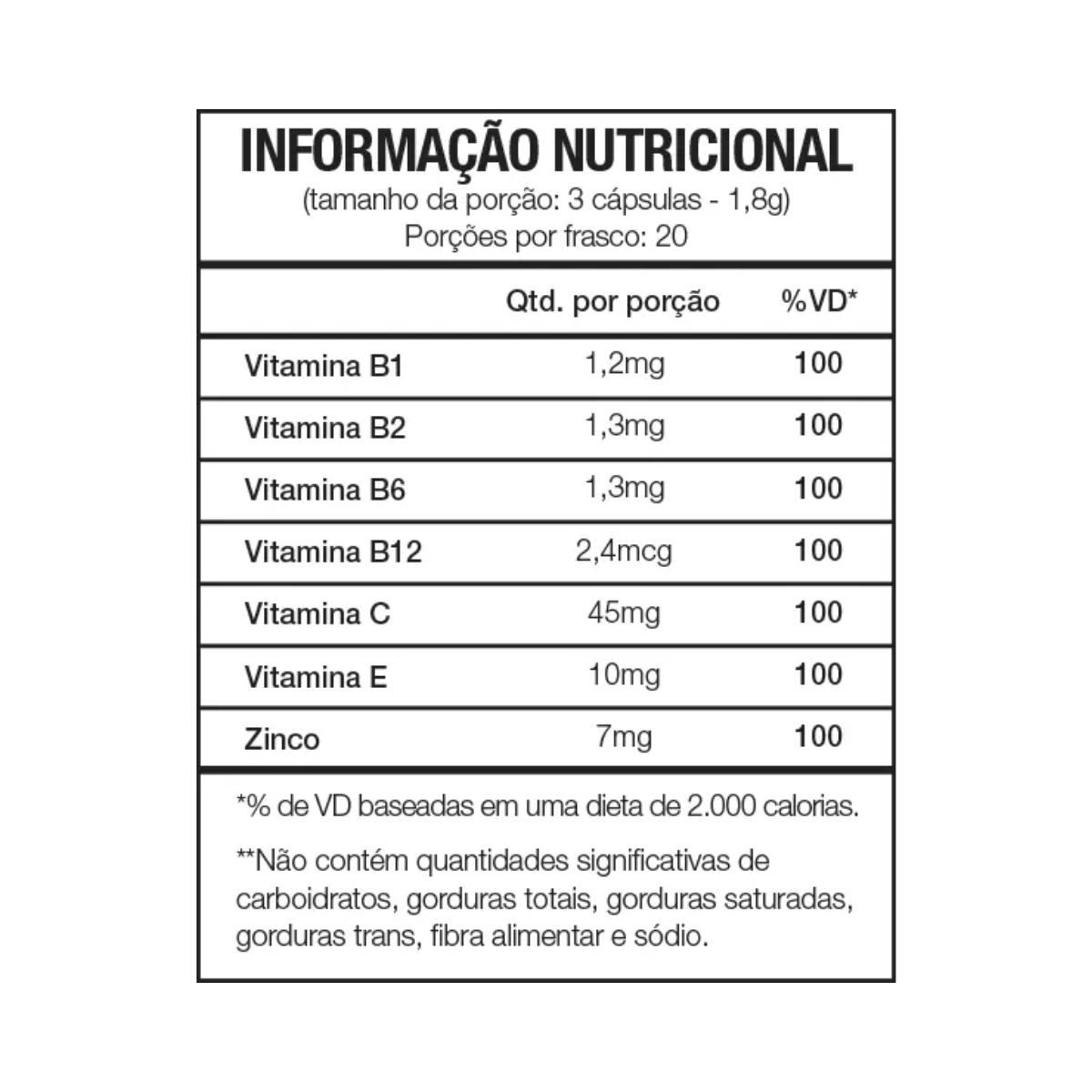 Forever VForce suplemento de energia natural com açaí, guaraná e vitaminas