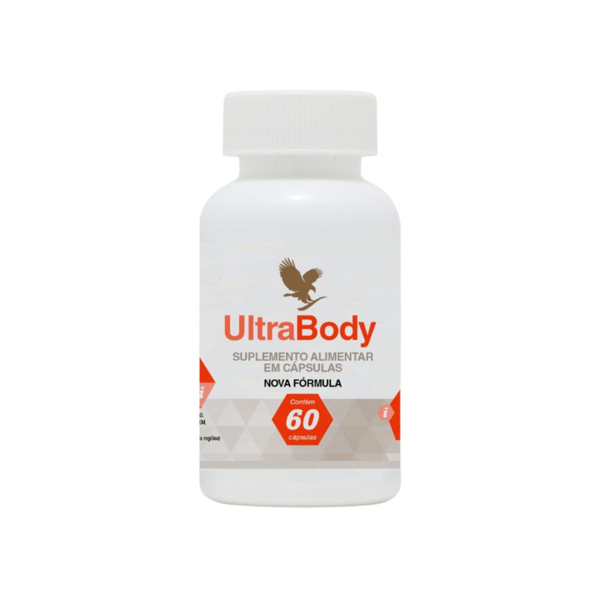 Forever Ultrabody suplemento alimentar em cápsulas com óleo de coco, óleo de cártamo, picolinato de cromo e vitamina A