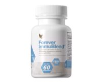 Suplemento alimentar ImmuBlend Forever Living em embalagem com 60 comprimidos – vitaminas e minerais